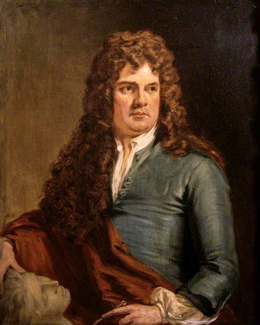 Grinling Gibbons, vintage artwork by George Clint, 12x8" (A4) Poster