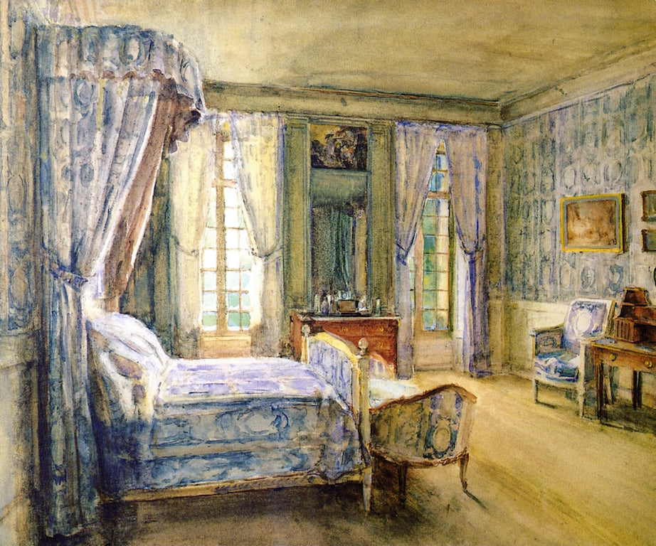The Blue Bedroom Breau by Walter Gay,A3(16x12")Poster