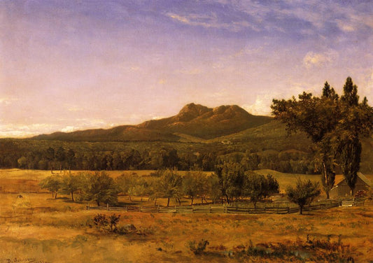 Mount Chocorua, New Hampshire, vintage artwork by David Johnson, 12x8" (A4) Poster