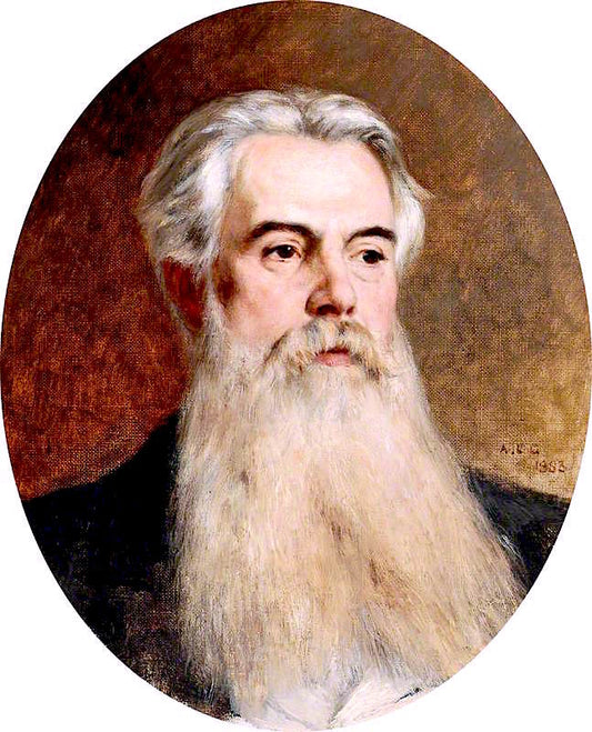 Thomas Woolner, RA, vintage artwork by Andrew Carrick Gow, 12x8" (A4) Poster