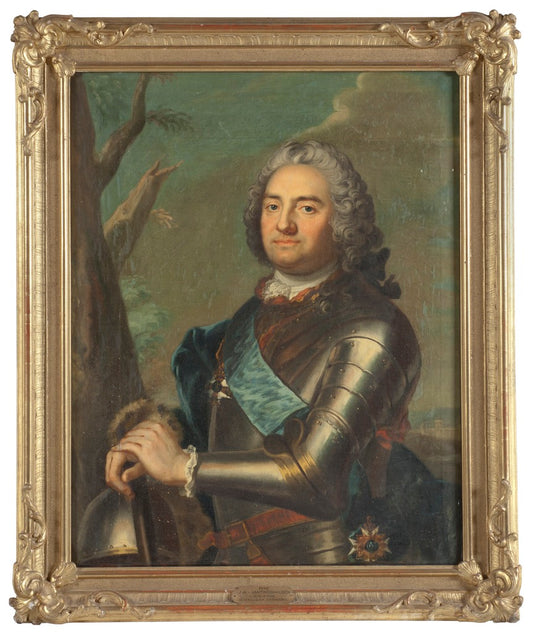 Jakob Albrekt von Lantingshausen, vintage artwork by Carl Fredrich Brander, 12x8" (A4) Poster
