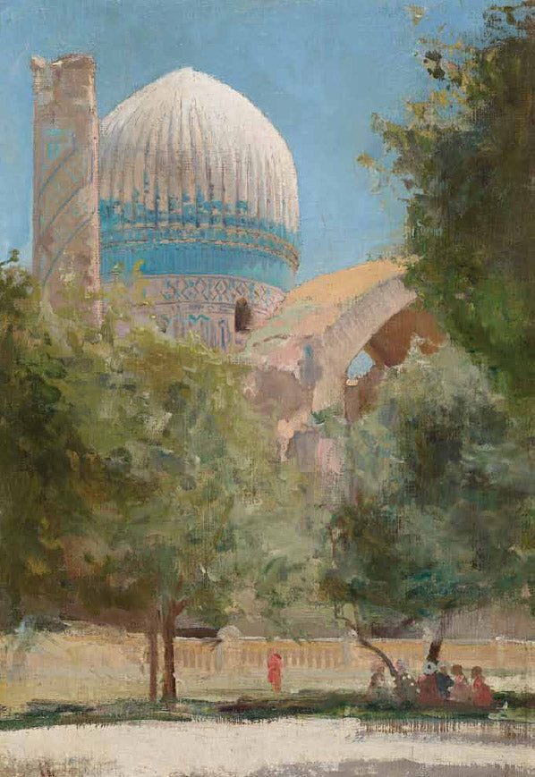 Samarkand by Nikolai Klodt,A3(16x12")Poster