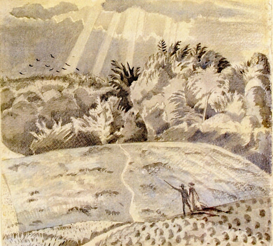 The Field Path by Paul Nash,16x12(A3) Poster