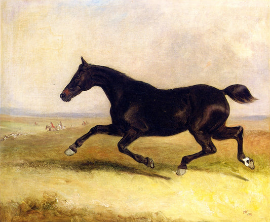 The Runaway Horse, vintage artwork by Thomas Woodward, A3 (16x12") Poster Print