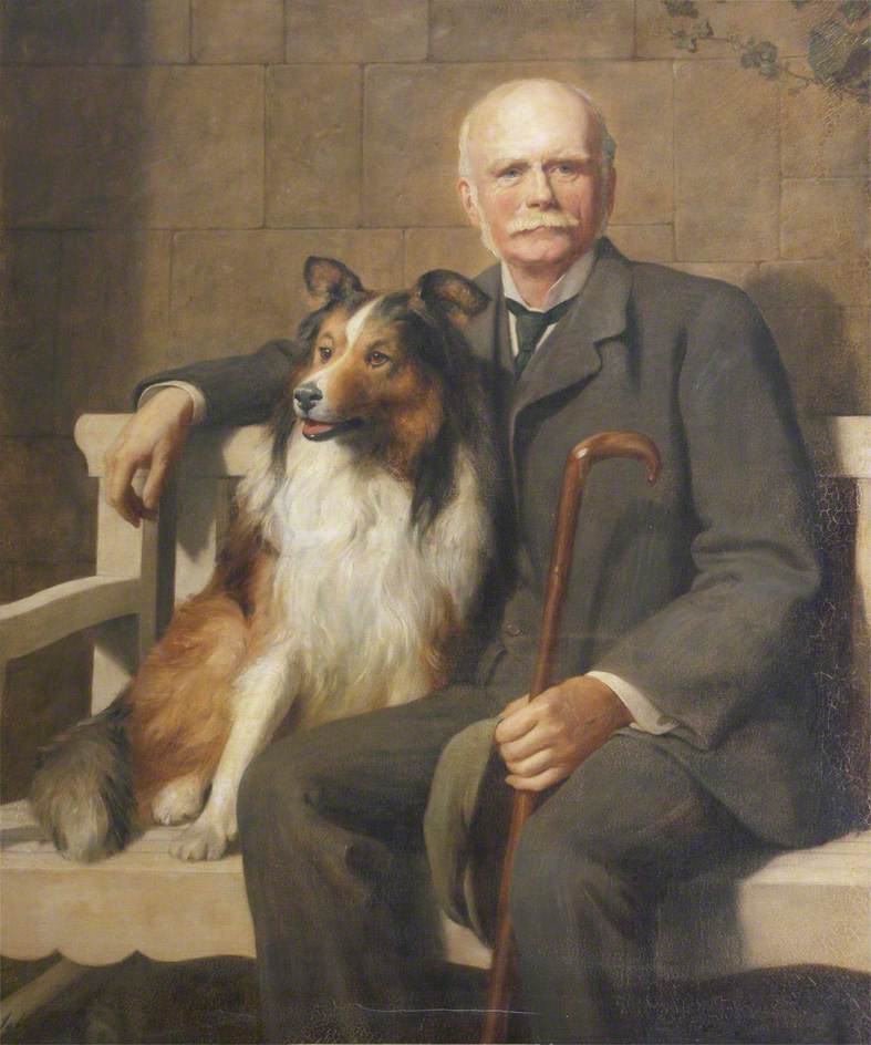 The Honourable Mark George Kerr Rolle, vintage artwork by John Maler Collier, 12x8" (A4) Poster