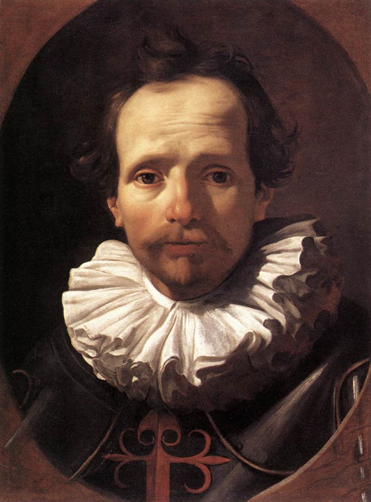 Prince Marcantonio Doria, vintage artwork by Simon Vouet, 12x8" (A4) Poster