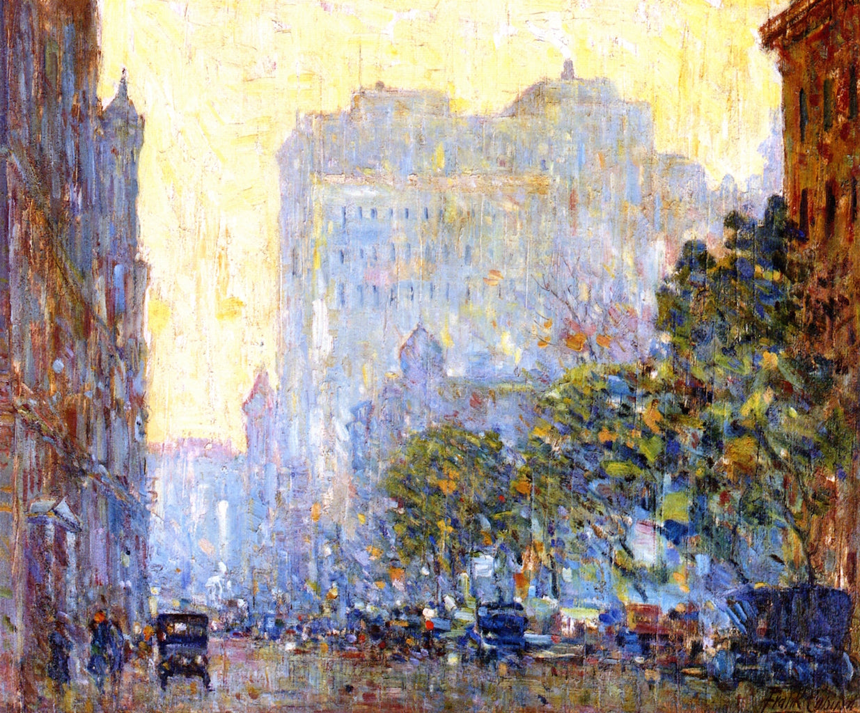 Pershing Square, Los Angeles by Frank Coburn,A3(16x12")Poster