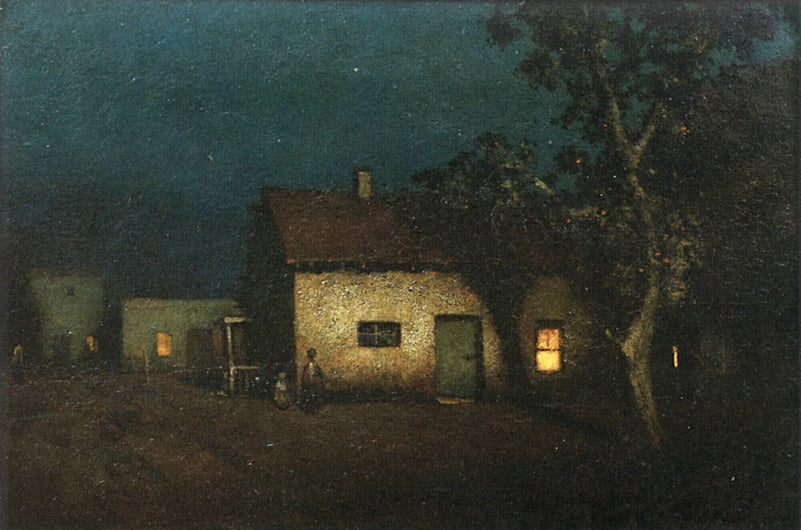 Nocturne, Adobe by Will Sparks,A3(16x12")Poster