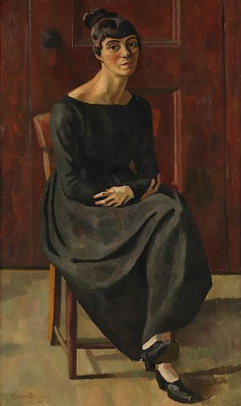 Gabriele Soëne, vintage artwork by Roger Eliot Fry, 12x8" (A4) Poster