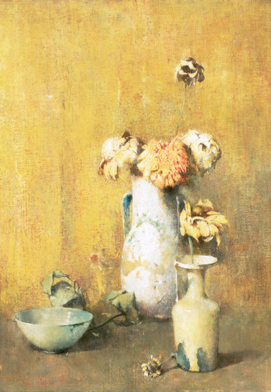 Rhages Jar, vintage artwork by Emil (Soren Emil) Carlsen, 12x8" (A4) Poster