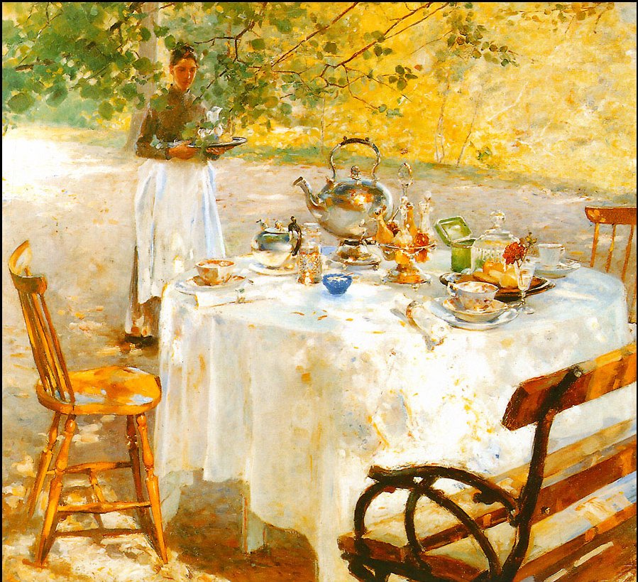 Breakfast Time by Hanna Hirsch-Pauli,A3(16x12")Poster