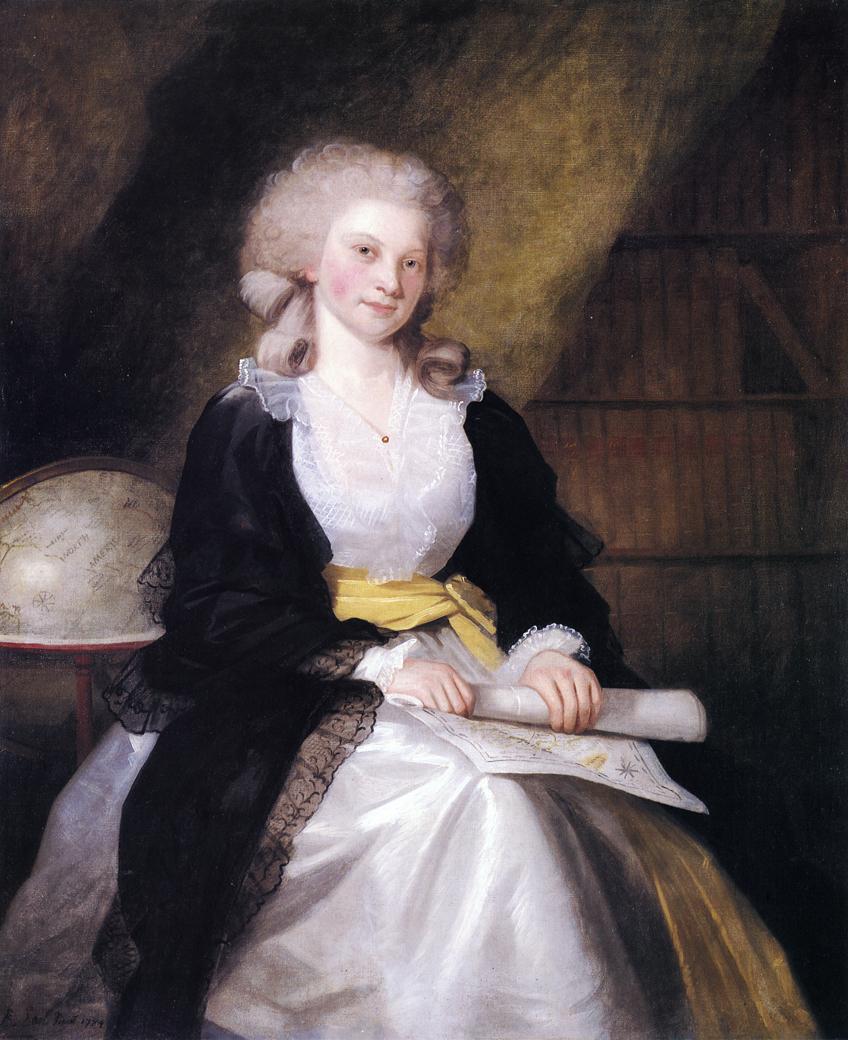 Ann Whiteside Earl, vintage artwork by Ralph Earl, 12x8" (A4) Poster