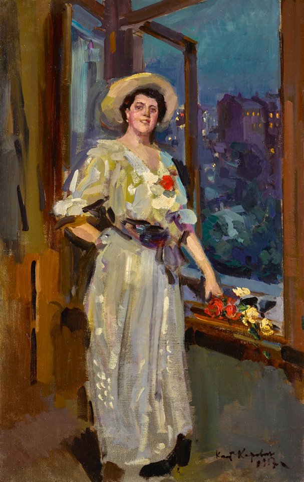 After the Ball by Constantin Alexeevich Korovin,A3(16x12")Poster
