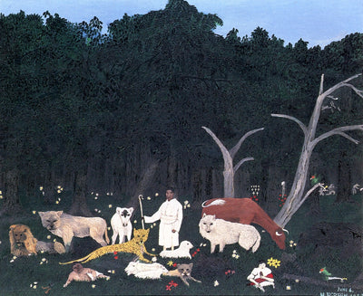 The Holy Mountain I by Horace Pippin,16x12(A3) Poster