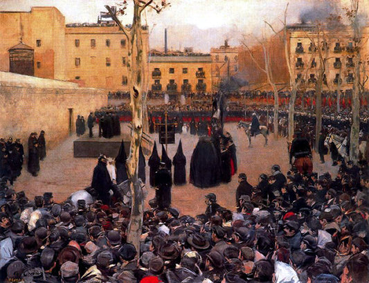 Garrote vil by Ramon Casas y Carbo,A3(16x12")Poster