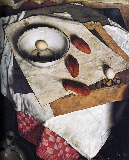 The Three Bread Rolls by Dick Ket,16x12(A3) Poster