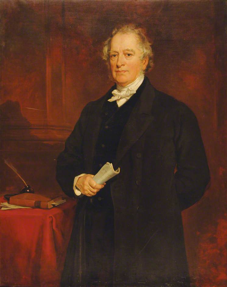 James Burchell, vintage artwork by Sir Francis Grant, P.R.A., A3 (16x12") Poster Print