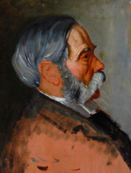 Moritz Rothenstein, vintage artwork by Sir William Rothenstein, 12x8" (A4) Poster