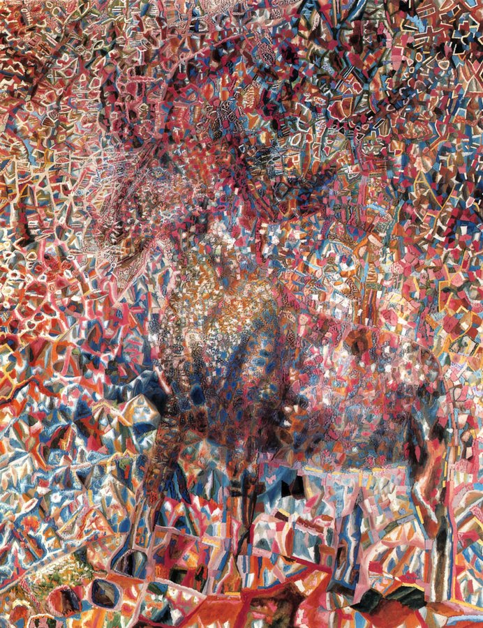 The Goat by Pavel Filonov,16x12(A3) Poster