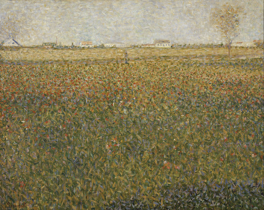 Lucerne, Saint-Denis by Georges Seurat,A3(16x12")Poster