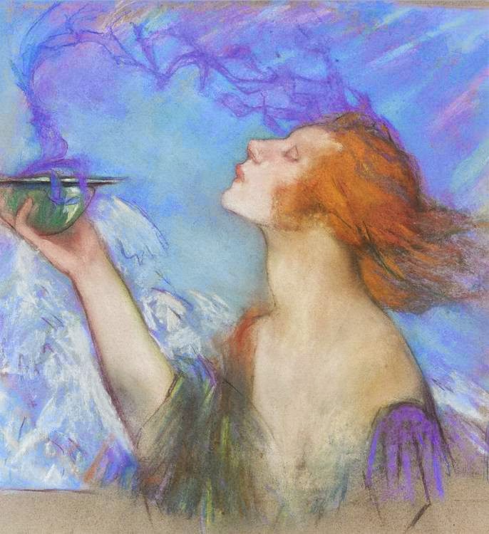 Parfum Carenants by Pierre Berronneau,A3(16x12")Poster