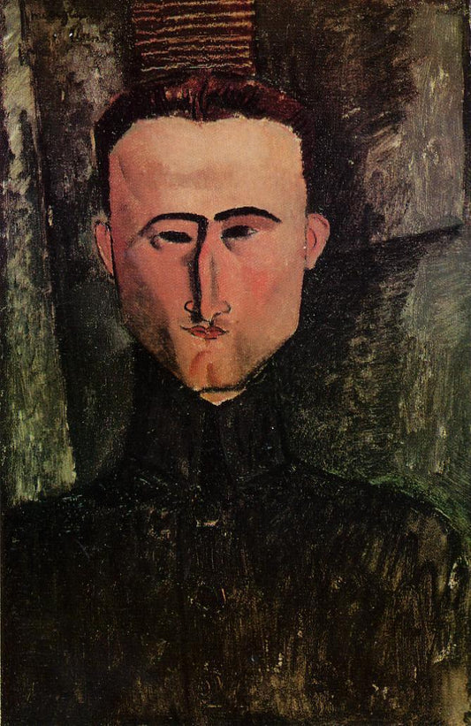 Andre Rouveyre by Amedeo Modigliani,16x12(A3) Poster
