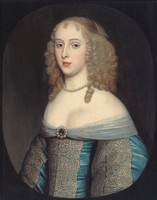 Elisabeth van Nassau-Beverweerd (ca.1635-1718), vintage artwork by Gerard van Honthorst, 12x8" (A4) Poster