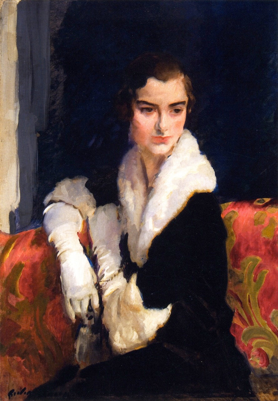 Flora Whitney by Cecilia Beaux,A3(16x12")Poster