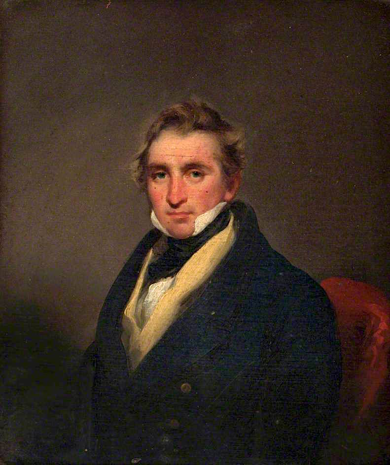 James Lyon, vintage artwork by George Chinnery, 12x8" (A4) Poster