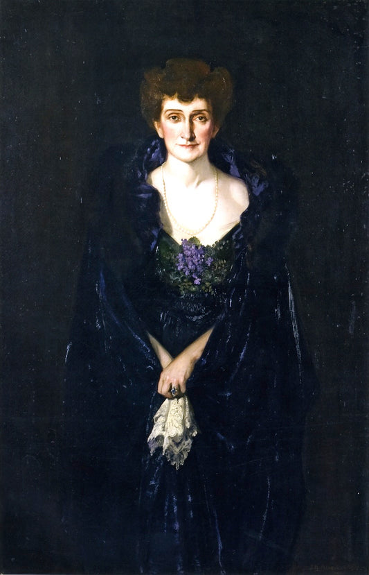 Maude Johnson Williams Bonnie, vintage artwork by John B. Alberts, 12x8" (A4) Poster