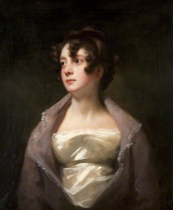 Mrs William Urquhart (c.1796–1864), vintage artwork by Sir Henry Raeburn, R.A., P.R.S.A., 12x8" (A4) Poster