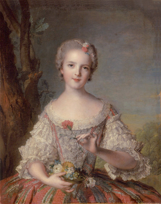 Madame Louise of France, vintage artwork by Jean-Marc Nattier, 12x8" (A4) Poster