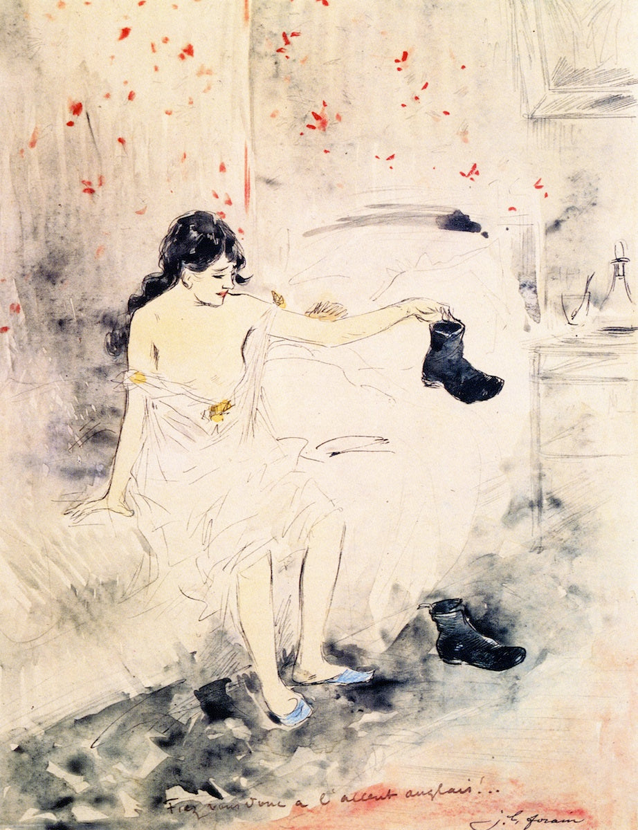 Can't Trust an English Accent! by Jean-Louis Forain,A3(16x12")Poster