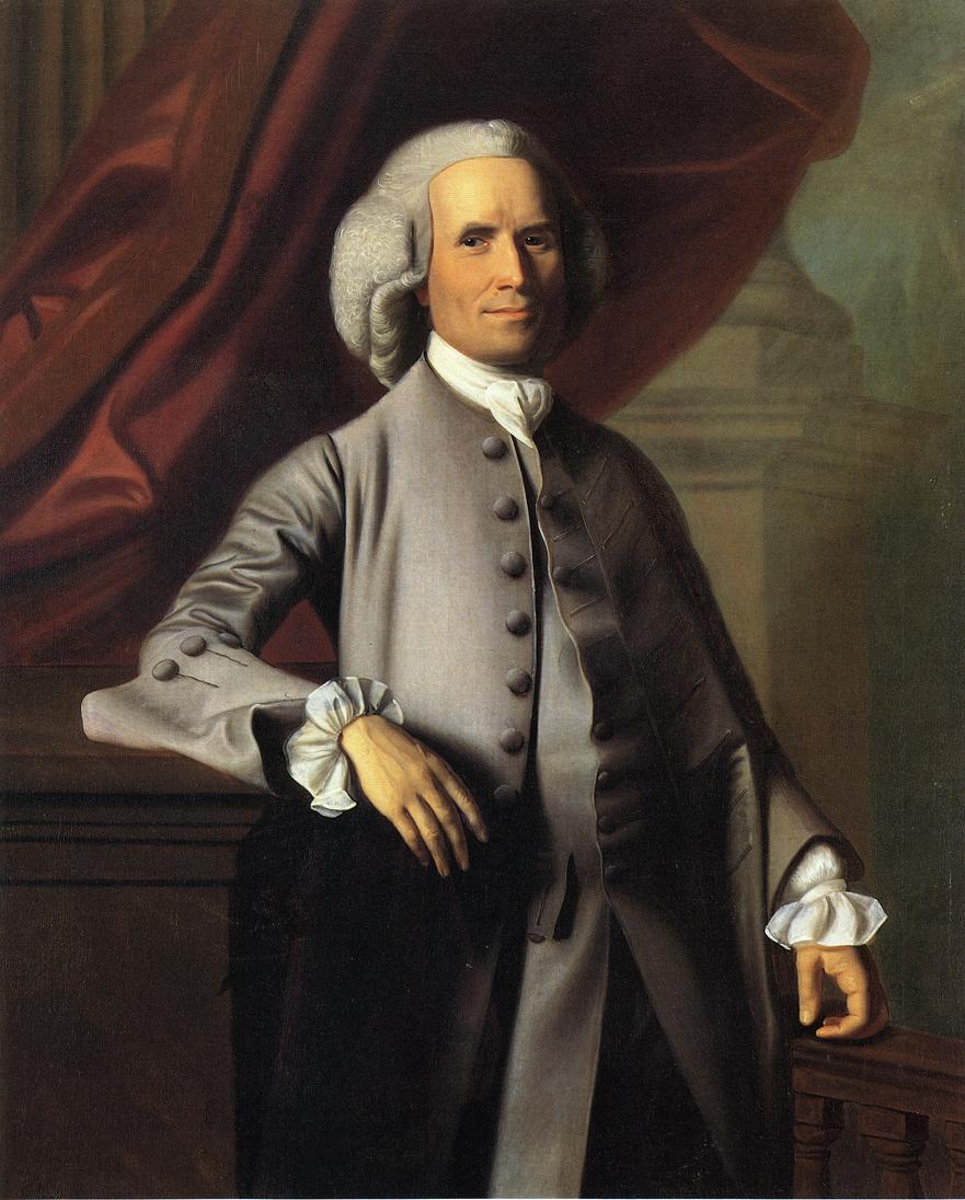 Epes Sargent II, vintage artwork by John Singleton Copley, 12x8" (A4) Poster