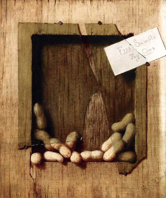 Free Sample, Try One, vintage artwork by De Scott Evans, 12x8" (A4) Poster