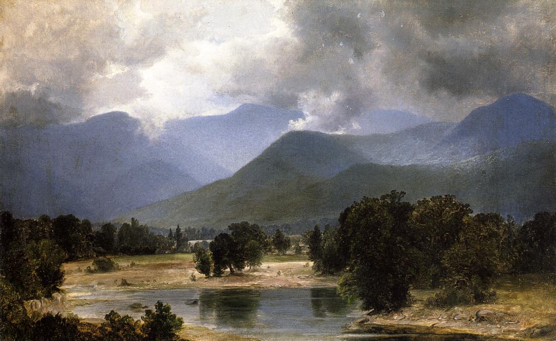 In the Keene Valley, New York, vintage artwork by Alexander Helwig Wyant, 12x8" (A4) Poster