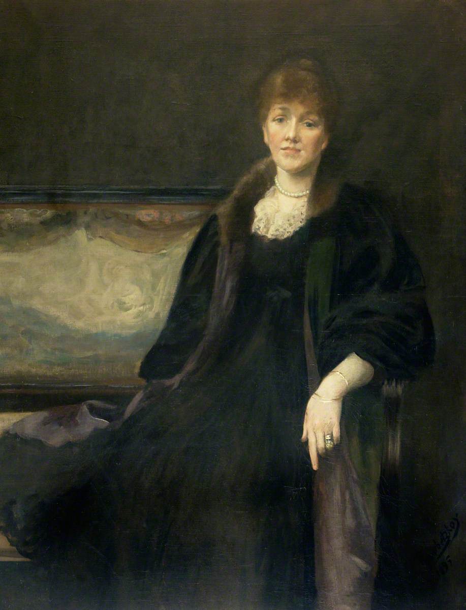ish (1857-1941), Duchess of Wesminster by Pierre Troubetzkoy,A3(16x12")Poster