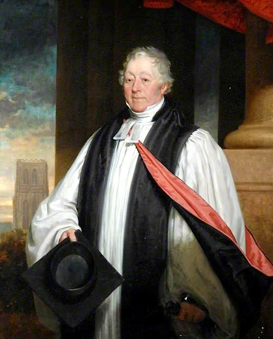 John Savile Ogle, DD, vintage artwork by Richard Evans, 12x8" (A4) Poster