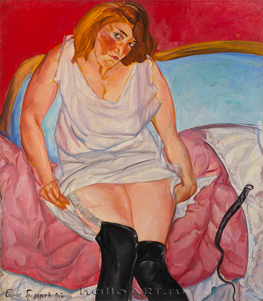 Intimité by Boris Grigoriev,16x12(A3) Poster