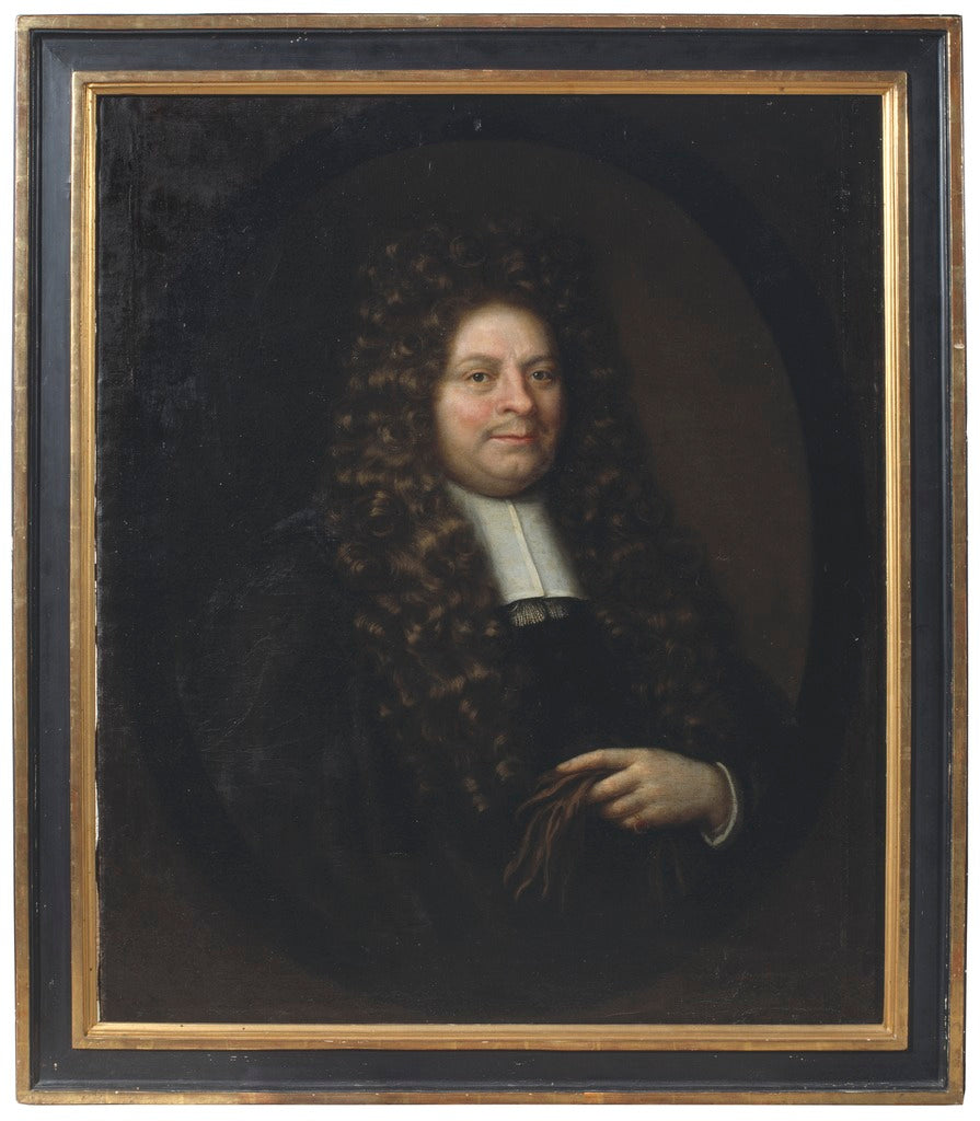 Erik Boye, Judge, vintage artwork by Peter Martin van Mytens Senior, 12x8" (A4) Poster