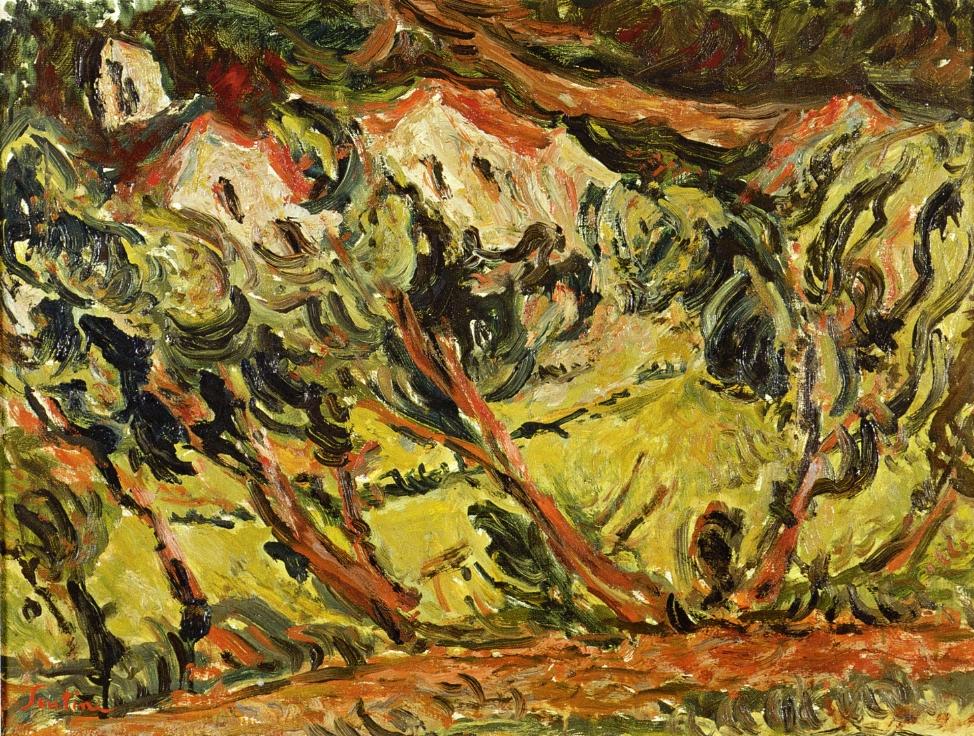 Ceret Landscape by Chaim Soutine,16x12(A3) Poster