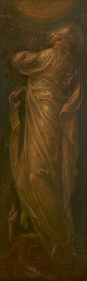 Enoch, vintage artwork by Frederick James Shields, 12x8" (A4) Poster