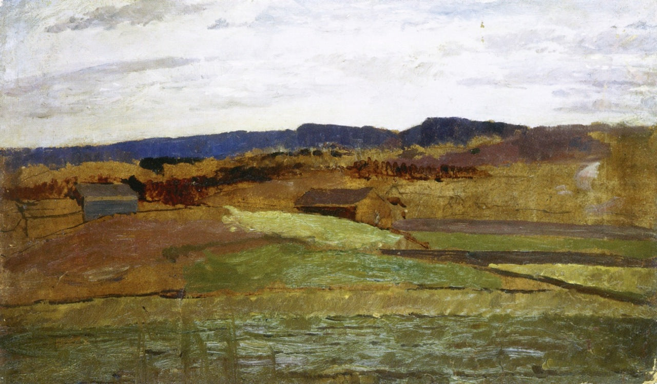 Autumn in Asker by Edvard Munch,A3(16x12")Poster