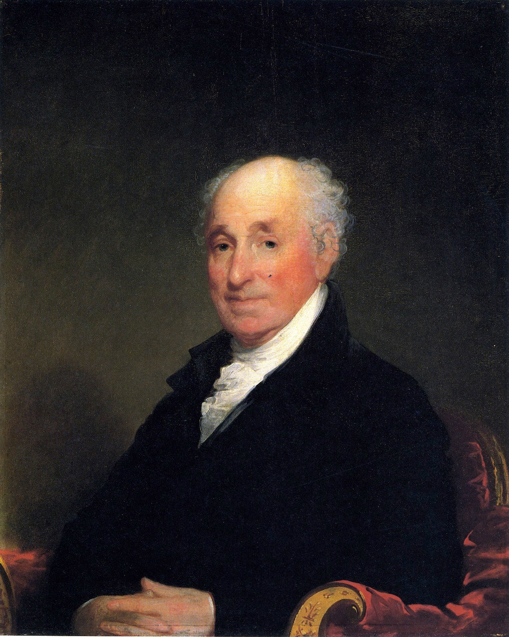 General Amasa Davis, vintage artwork by Gilbert Stuart, 12x8" (A4) Poster