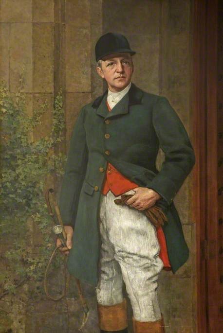 John Skipworth Gibbons, vintage artwork by William Clarke Wontner, 12x8" (A4) Poster
