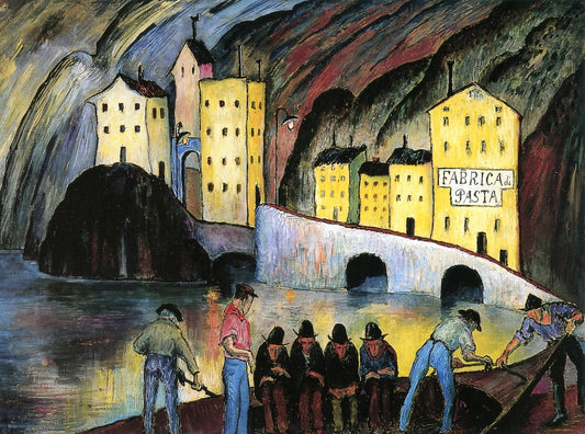 The Living and the Dead by Marianne von Werefkin,A3(16x12")Poster