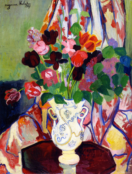 Bouquet of Tulips, vintage artwork by Suzanne Valadon, 12x8" (A4) Poster