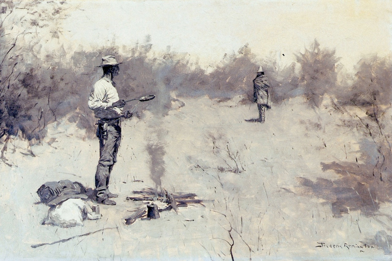 Hello, Jose! by Frederic Remington,A3(16x12")Poster
