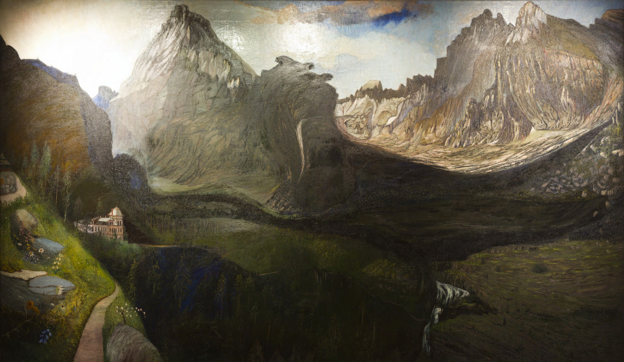 eat Tarpatak in the High Tatras by Tivadar Csontvary Kosztka,A3(16x12")Poster