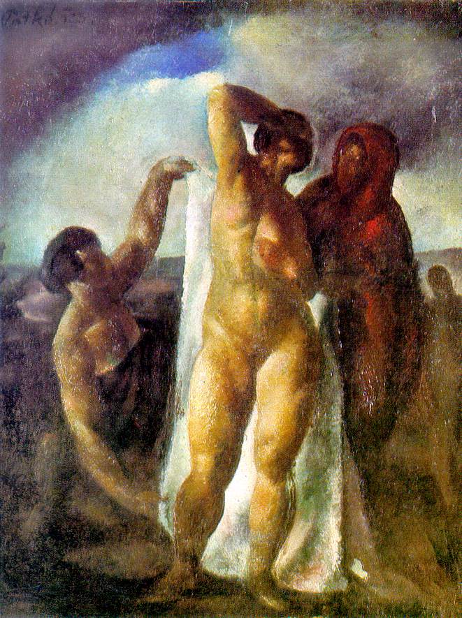 After the Bath by Karoly Patko,16x12(A3) Poster